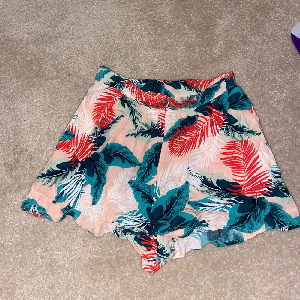 Topshop flowy shorts size 0